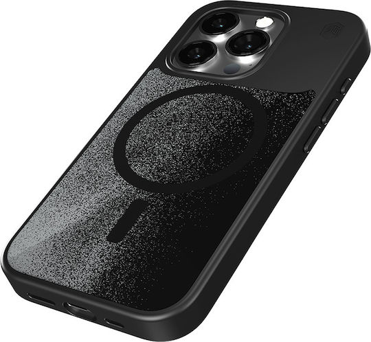 STM Back Cover Σιλικόνης Μαύρο (iPhone 15 Pro)