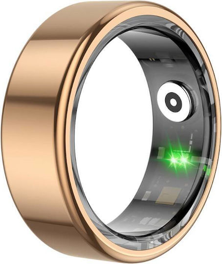 Colmi R02 Smart Ring (Size 11 - 20.6mm) 20.6mm with Heart Rate Monitor Gold
