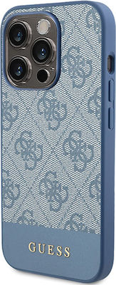 4g Stripe Collection Back Cover Plastic Blue (iPhone 15 Pro Max)