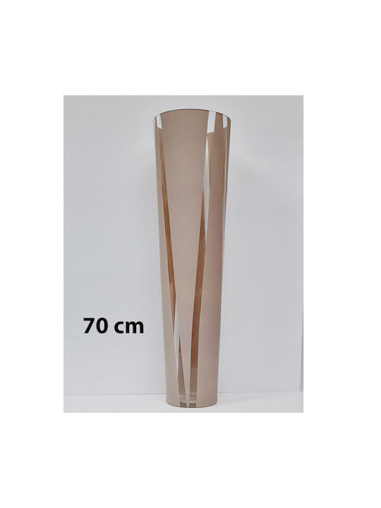 Kaemingk Decorative Vase Glass Beige 1pcs