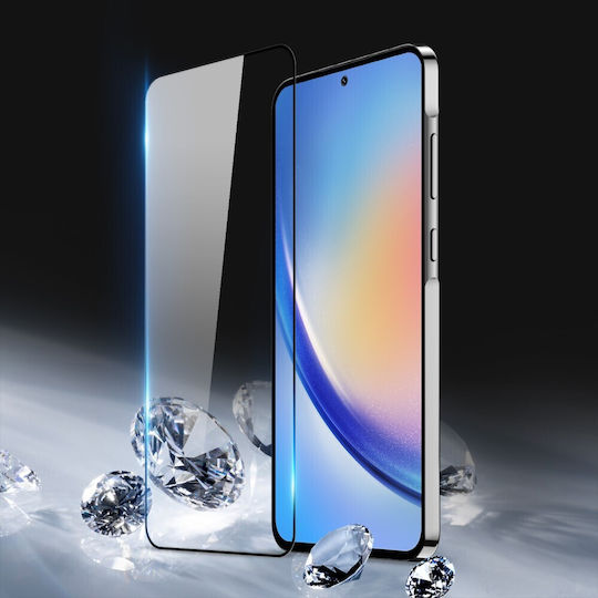 Dux Ducis Galaxy Full Face Tempered Glass Μαύρο (Samsung Galaxy A35 5G)