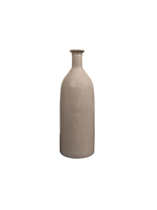 InTheBox Διακοσμητικό Βάζο Glas Beige 12x56cm 2Stück