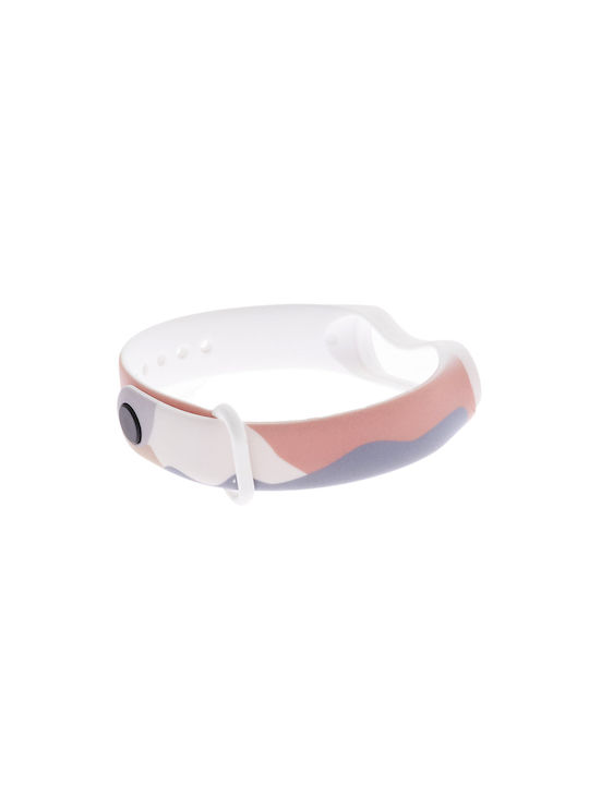 Hurtel Moro Strap Silicone with Pin Camo Black (12) (Mi Band 3/Mi Smart Band 4)