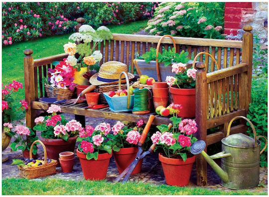 Gartenbank Puzzle 2D 1000 Teile