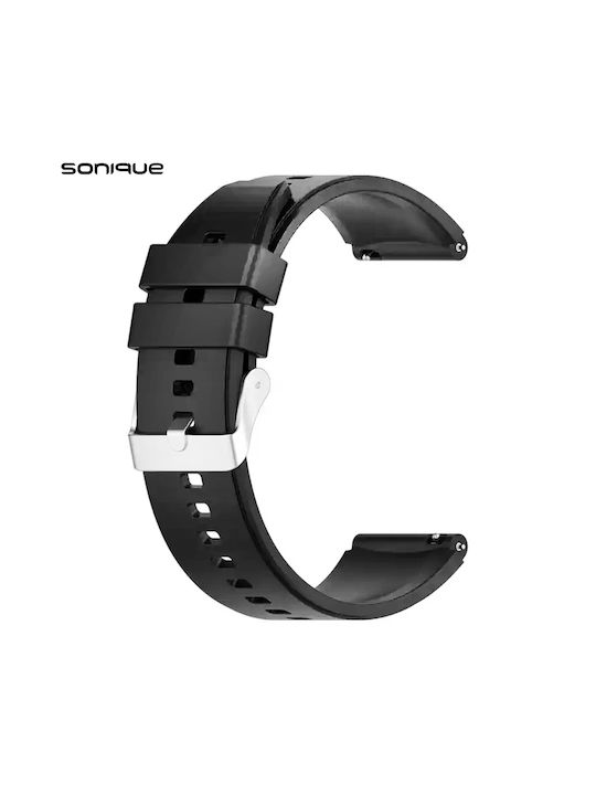Λουράκι Μαύρο (Huawei Watch 3 (46mm) / Huawei watch 3 Pro (48mm) / Huawei Watch GT 2 Pro (47mm) / Honor GS Pro)