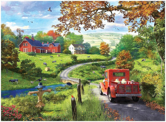 Country Drive Puzzle 2D 1000 Teile