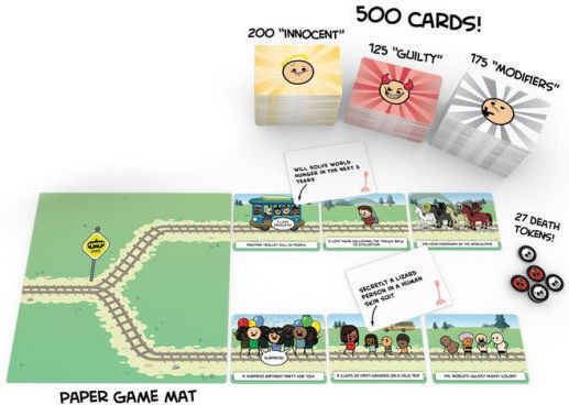 Board Game Trial By Trolley for 3+ Players 18+ Years Old Kaissa