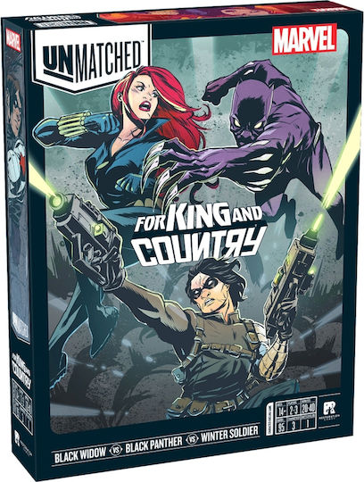 Επιτραπέζιο Παιχνίδι Marvel King Country για 2-3 Παίκτες 9+ Ετών (EN) Restoration Games