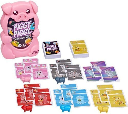 Board Game Piggy Piggy for 2-6 Players 7+ Years Old F8819 Hasbro