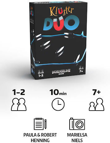 Настолна игра Kluster Duo за 1-2 играчи 7+ години (EN) Borderline