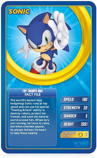 Επιτραπέζιο Παιχνίδι Sonic the Hedgehog για 2+ Παίκτες 6+ Ετών (EN) Winning Moves