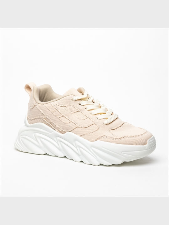 Reverse Components Chunky Sneakers Beige