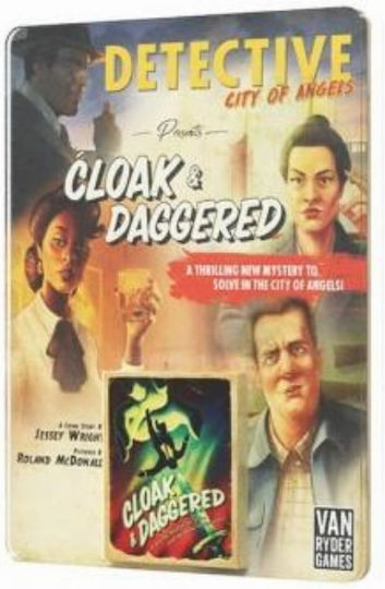 Επέκταση Παιχνιδιού Detective City of Angels Cloak and Daggered για 1-5 Παίκτες 13+ Ετών (EN) Van Ryder Games