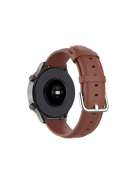 Techsuit Strap Brown (Galaxy Watch4/5/6/7/FE/4 Classic/6 Classic/5 Pro)