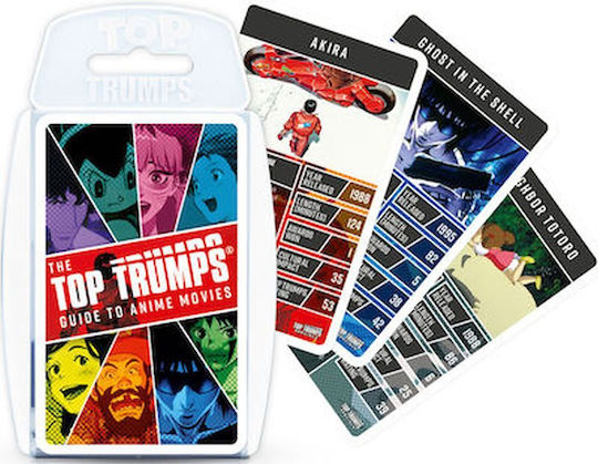 Настолна игра Guide to Anime Movies Top Trumps за 2+ играчи 6+ години (EN) Winning Moves