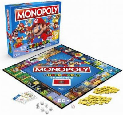 Hasbro Board Game Monopoly Super Mario Celebration for 2-6 Players 8+ Years (EL)