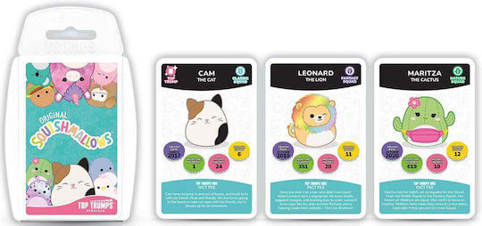 Επιτραπέζιο Παιχνίδι Top Trumps - Original Squishmallows (EN) Winning Moves