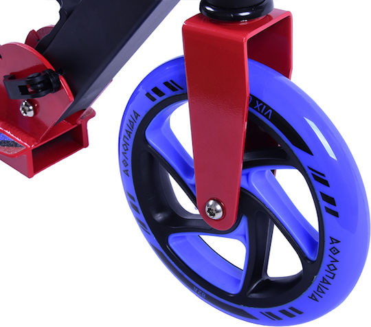 Athlopaidia Kinderroller Klappbar 2-Rad für 5+ Jahre Schwarz
