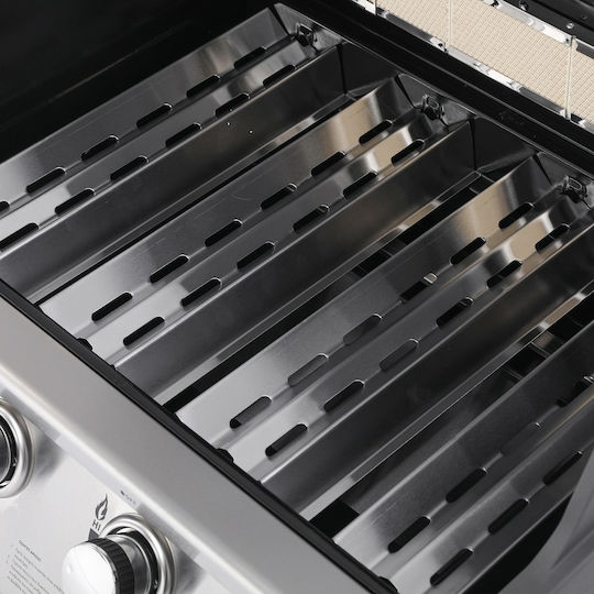 Thermogatz SEMI-PROF TGH-BI-M61 Gas Grill with 4 pcs 17.5kW
