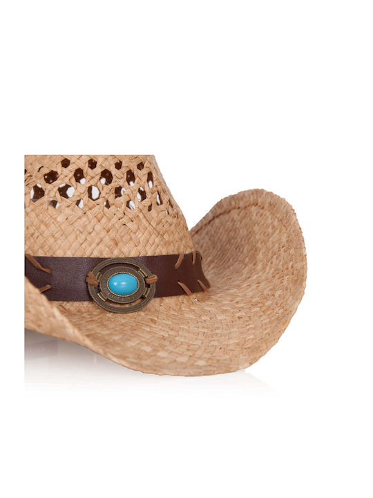 Karfil Straw Men's Hat Beige