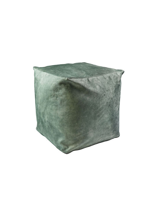 Stool For Living Room Upholstered with Fabric Oasis Ladi 45x45x45cm