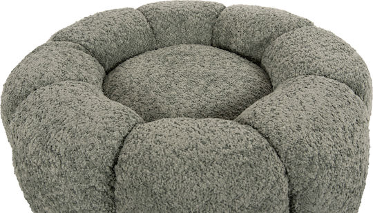 Scaune Camera de zi Tapițat cu Țesătură Kripp Natural Bouquets / Black Base 60x60x31buc
