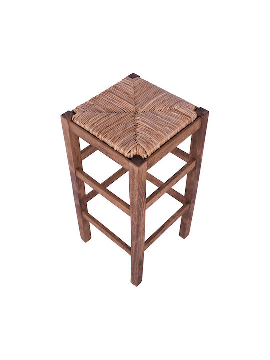 Stool Bar with Backrest Wicker FreeBox 35x35x80cm