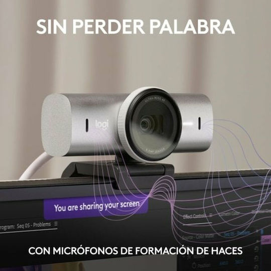 Logitech MX Brio Web-Kamera 4K 60FPS Silber 960-001554