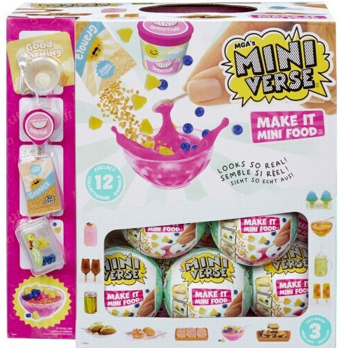MGA Entertainment Miniverse Food - Make It Mini Cafe Make it Mini Food Café Series 3 (Διάφορα Σχέδια)