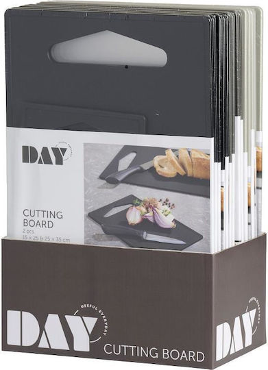 Day & Night Module Suprafață de Tăiere Lemnoasă Gri 2buc