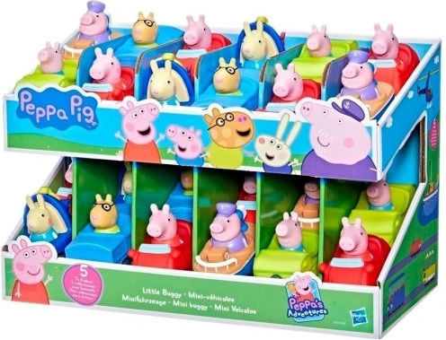 Hasbro Vehicul Buggy Peppa Pig în Mașina Roșie Peppa Pig pentru 3+ Ani (Diverse Modele)