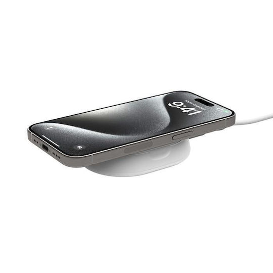 Belkin Wireless Charger Qi2 15W Whites (BOOST Charge Pro Qi2)