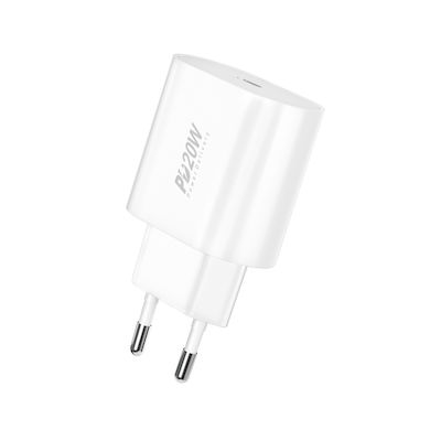 Foneng Ladegerät ohne Kabel mit USB-C Anschluss 20W Stromlieferung Weißs (EU39)