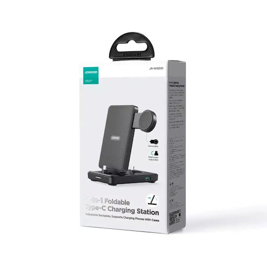 Joyroom Ασύρματος Φορτιστής (Qi Pad) 7.5W Power Delivery Μαύρος (053890)