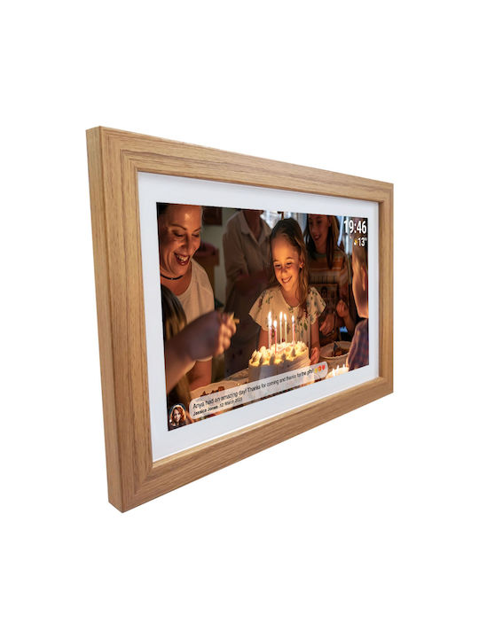 Denver Frameo Digital Photo Frame 15.6" Resolution 1920x1080 Brown 119101050130