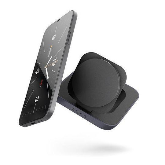 Zens Încărcător Wireless (Qi Pad) 20W Livrarea energiei Negruς