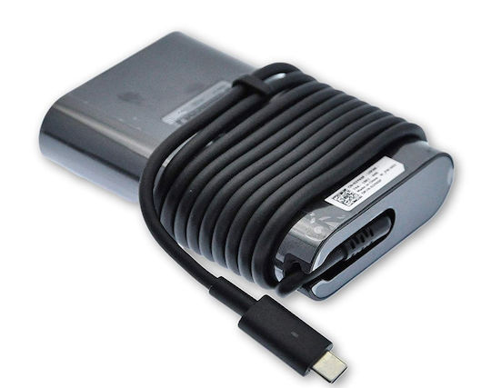 CoreParts Charger with Built-in Cable USB-C 65W Power Delivery Blacks (MBXUSBC-AC0002)