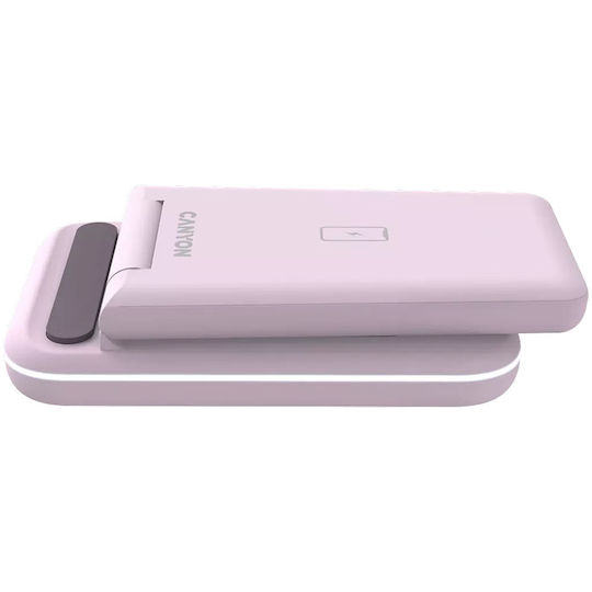 Canyon Încărcător Wireless (Qi Pad) 15W Iced Pink (CNS-WCS304IP)
