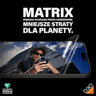 PanzerGlass Matrix Screen Protector (iPhone 15 Pro Max)