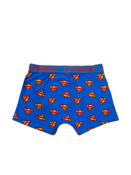 E PLUS M Superman Kids' Boxer Blue