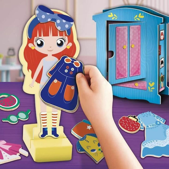 Lisciani Giochi Magnetic Fashion Doll Montessori Εκπαιδευτικό Παιχνίδι Γνώσεων για 4+ Ετών
