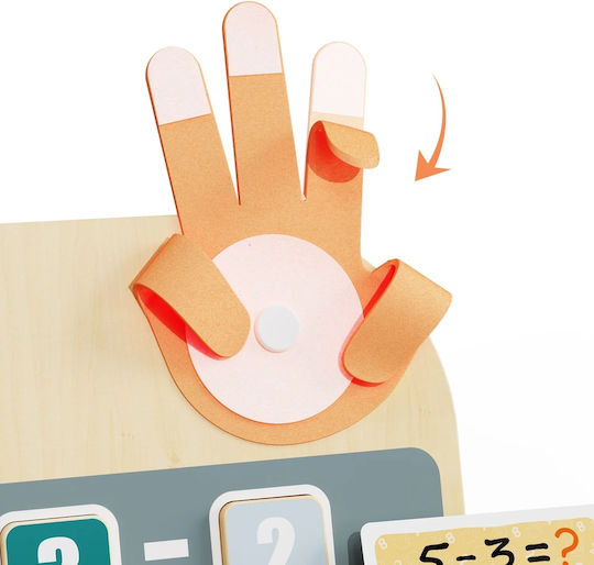 Top Bright Finger Math Образователна Игра Образователни от Дърво за 3+ години Години