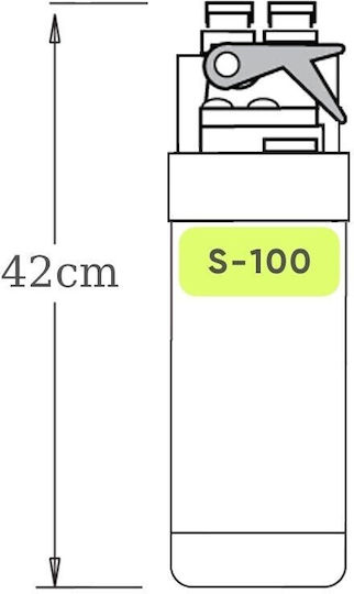 Pentair QL3B Water Filtration System Single Under Sink with Faucet & Replacement Filter Pentair Everpure S-100 0,5μm 78-0022/SET