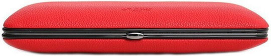 Savinelli Rote Leder Zigarrenetui 3 Zigarren T567rd