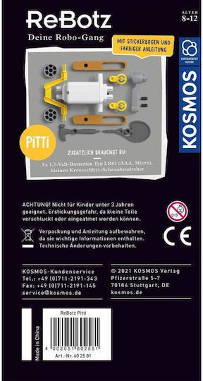 Kosmos Rebotz Pitti STEM Lernspiel Robotik für 8+ Jahre Jahre