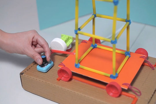 DFRobot Earthquake Challenge STEM Образователна Игра Експерименти за 8+ години Години