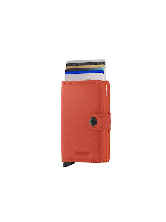 Miniwallet Original Ανδρικό Πορτοφόλι με RFID Πορτοκαλί