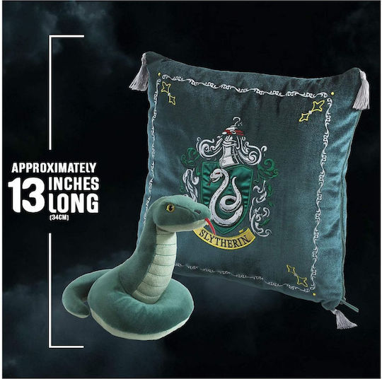The Noble Collection Λούτρινο Harry Potter με Μαξιλάρι Μασκότ Slytherin (Harry Potter) 34 εκ.