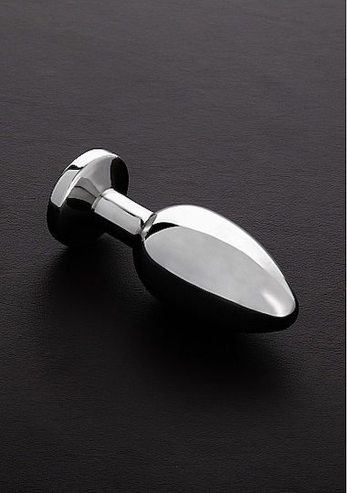 Triune Jeweled Butt Anal Plug Large Pink