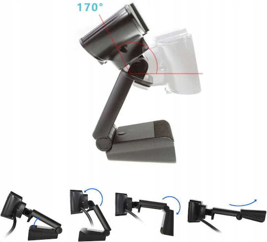 Zenwire Web Camera Full HD 1080p με Autofocus 0000000327